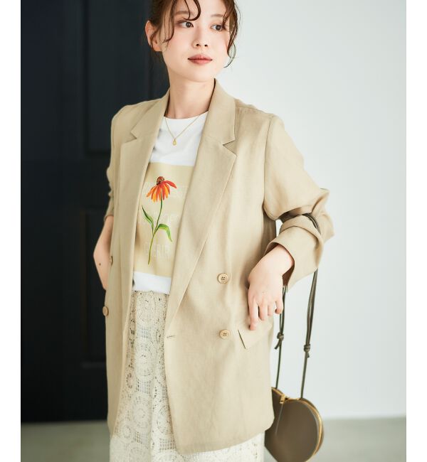 le.coeur blanc「TOLIGHT&times;le.coeur blancロゴプリントTシャツ」|Tシャツ・カットソー|