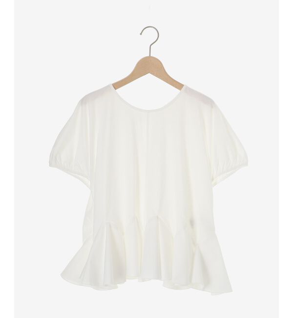  「TORRAZZO DONNA裾フレアートップス」|Tシャツ・カットソー|