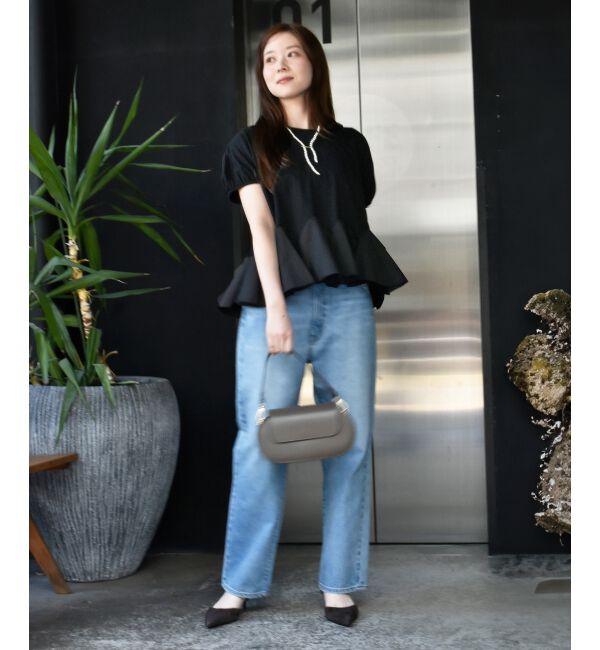  「TORRAZZO DONNA裾フレアートップス」|Tシャツ・カットソー|