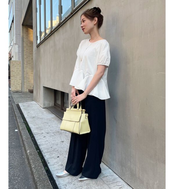  「TORRAZZO DONNA裾フレアートップス」|Tシャツ・カットソー|