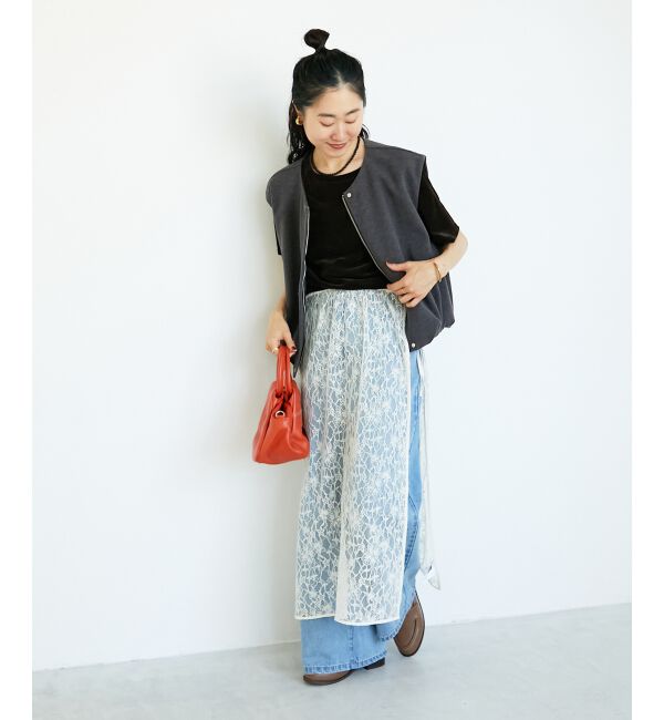  「シアーベロアTシャツ」|Tシャツ・カットソー|