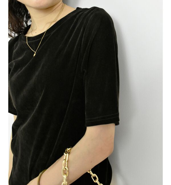  「シアーベロアTシャツ」|Tシャツ・カットソー|