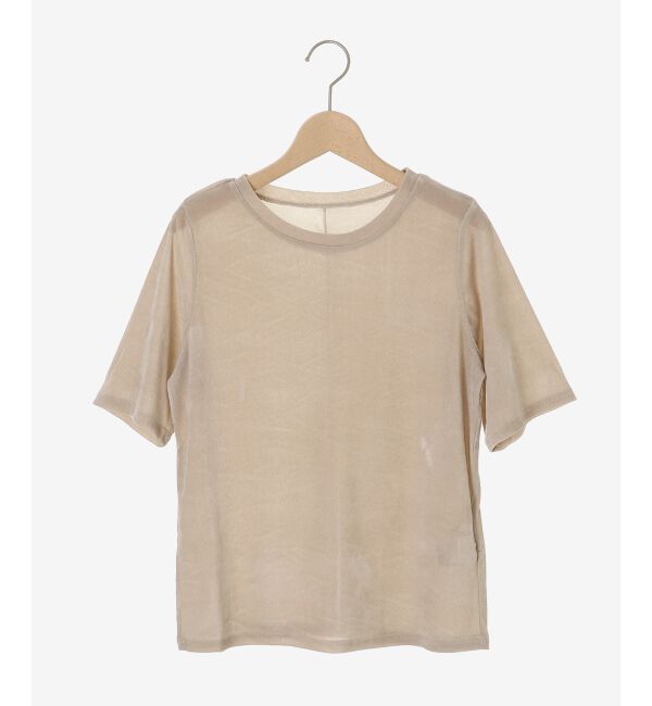  「シアーベロアTシャツ」|Tシャツ・カットソー|