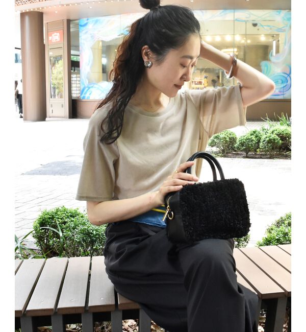  「シアーベロアTシャツ」|Tシャツ・カットソー|