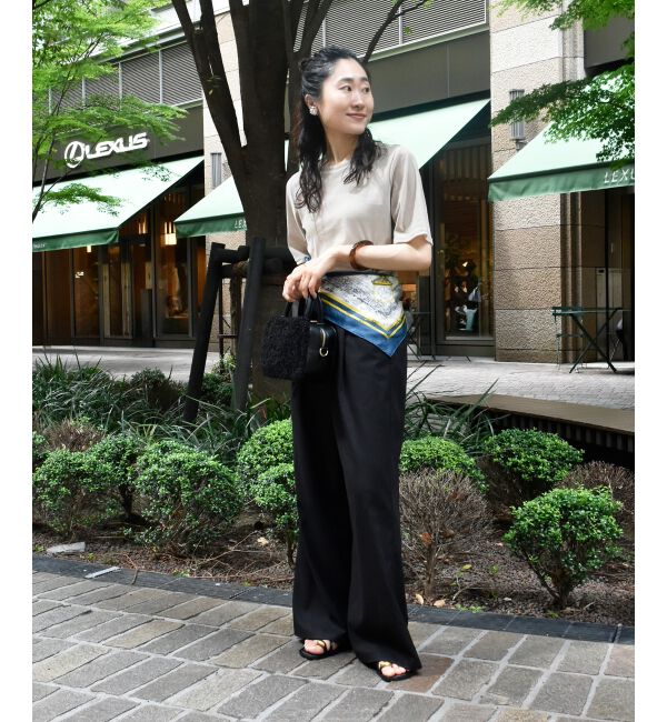  「シアーベロアTシャツ」|Tシャツ・カットソー|