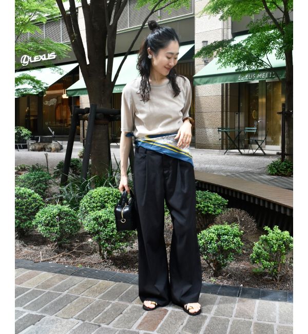  「シアーベロアTシャツ」|Tシャツ・カットソー|