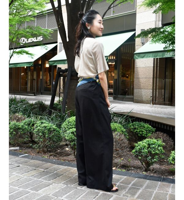  「シアーベロアTシャツ」|Tシャツ・カットソー|