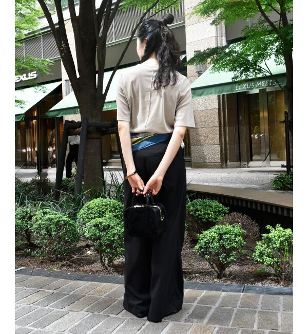  「シアーベロアTシャツ」|Tシャツ・カットソー|