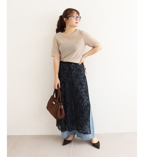  「シアーベロアTシャツ」|Tシャツ・カットソー|