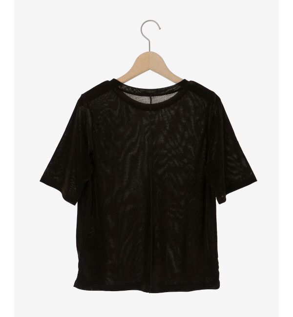  「シアーベロアTシャツ」|Tシャツ・カットソー|