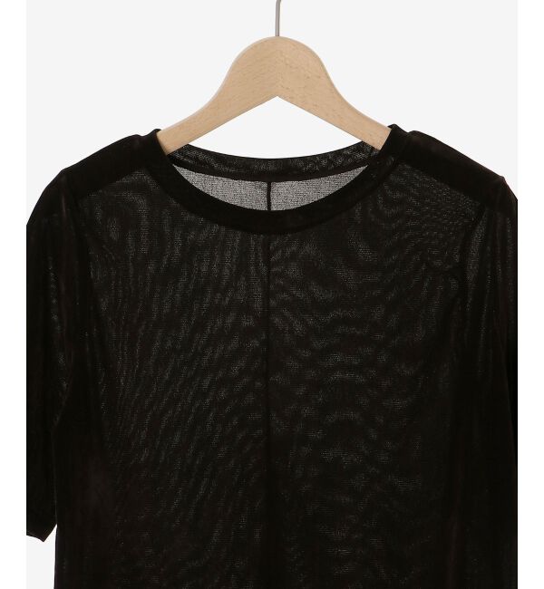  「シアーベロアTシャツ」|Tシャツ・カットソー|
