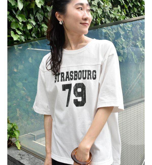  「ナンバリングハーフスリーブTシャツ」|Tシャツ・カットソー|オフ