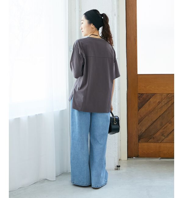  「ナンバリングハーフスリーブTシャツ」|Tシャツ・カットソー|