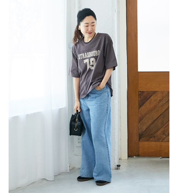  「ナンバリングハーフスリーブTシャツ」|Tシャツ・カットソー|