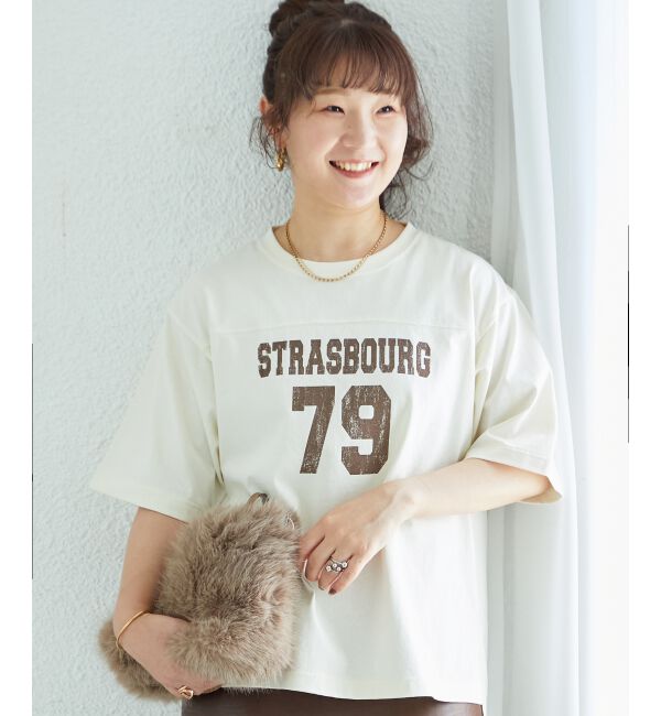  「ナンバリングハーフスリーブTシャツ」|Tシャツ・カットソー|