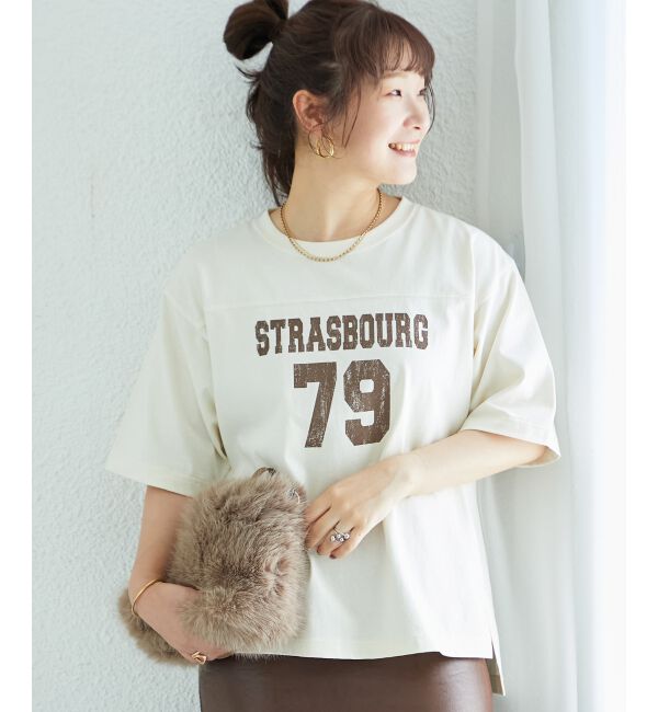  「ナンバリングハーフスリーブTシャツ」|Tシャツ・カットソー|