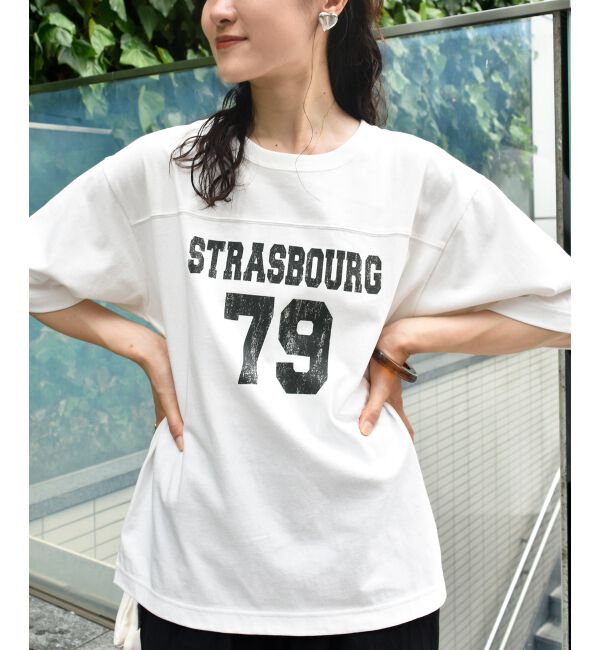  「ナンバリングハーフスリーブTシャツ」|Tシャツ・カットソー|