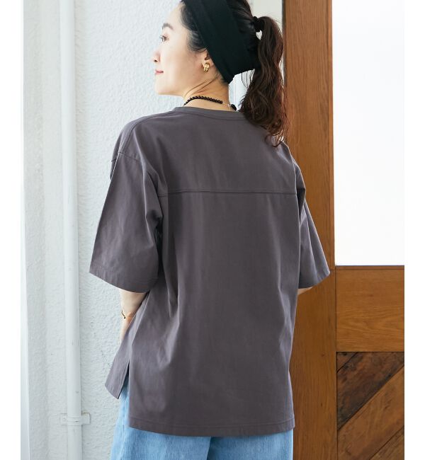  「ナンバリングハーフスリーブTシャツ」|Tシャツ・カットソー|