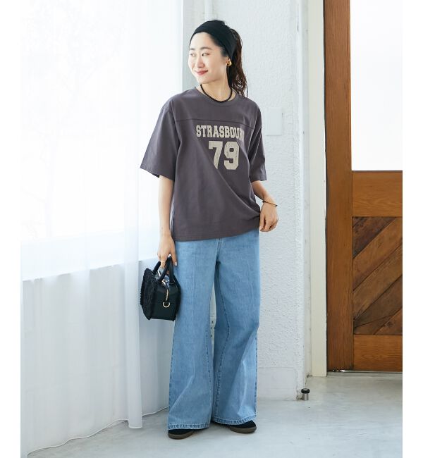  「ナンバリングハーフスリーブTシャツ」|Tシャツ・カットソー|