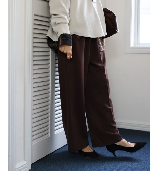  「ジャージーイージーワイドパンツ」|その他|