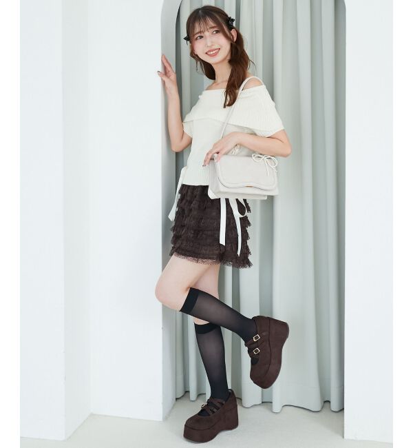  「レースティアードショートパンツ」|その他|