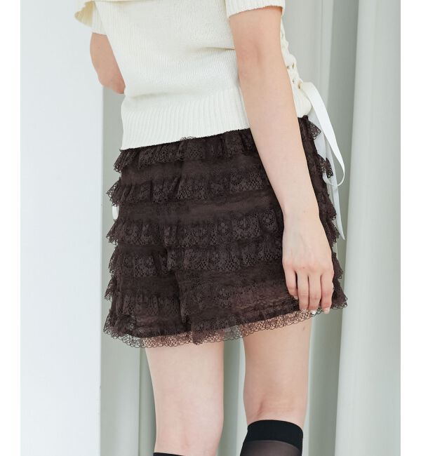  「レースティアードショートパンツ」|その他|
