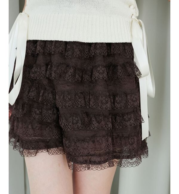  「レースティアードショートパンツ」|その他|