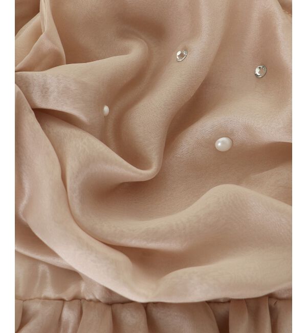  「キラキラビジューリボンビスチェ」|キャミソール|