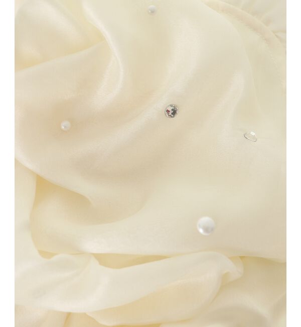  「キラキラビジューリボンビスチェ」|キャミソール|