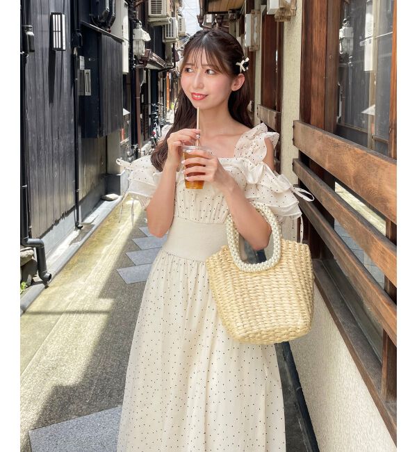  「ミルフィーユフリルコルセットワンピース」|ワンピース|