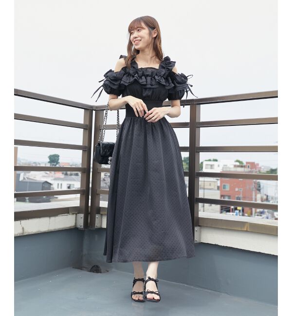 「ミルフィーユフリルコルセットワンピース」|ワンピース|