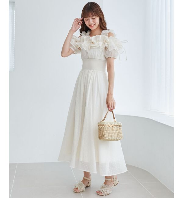  「ミルフィーユフリルコルセットワンピース」|ワンピース|