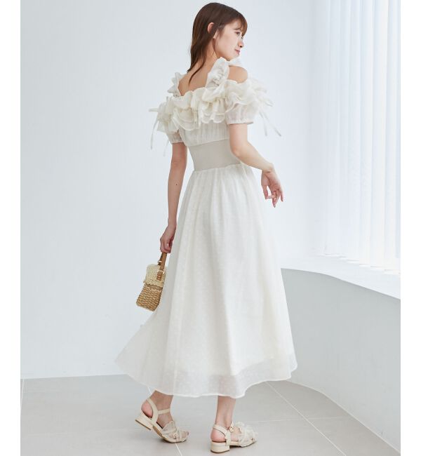  「ミルフィーユフリルコルセットワンピース」|ワンピース|