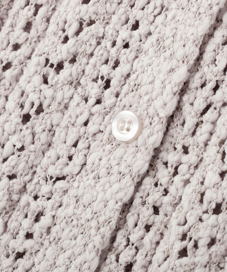 earth music&ecology「透かし編みニットキャミビスチェ」|ベスト・ジレ|