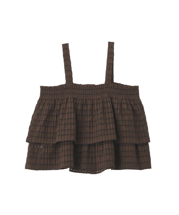 AMERICAN HOLIC「シアーチェックビスチェ」|ベスト・ジレ|