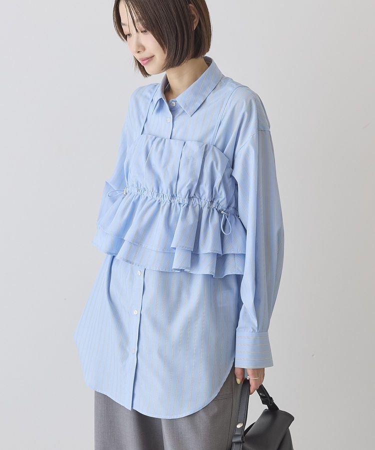 AMERICAN HOLIC「【2点セット・イージーケア】ビスチェ＋シャツ」|シャツ・ブラウス|