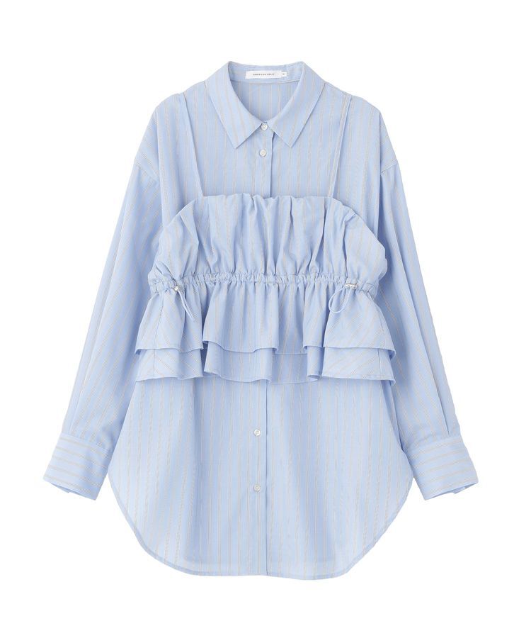 AMERICAN HOLIC「【2点セット・イージーケア】ビスチェ＋シャツ」|シャツ・ブラウス|