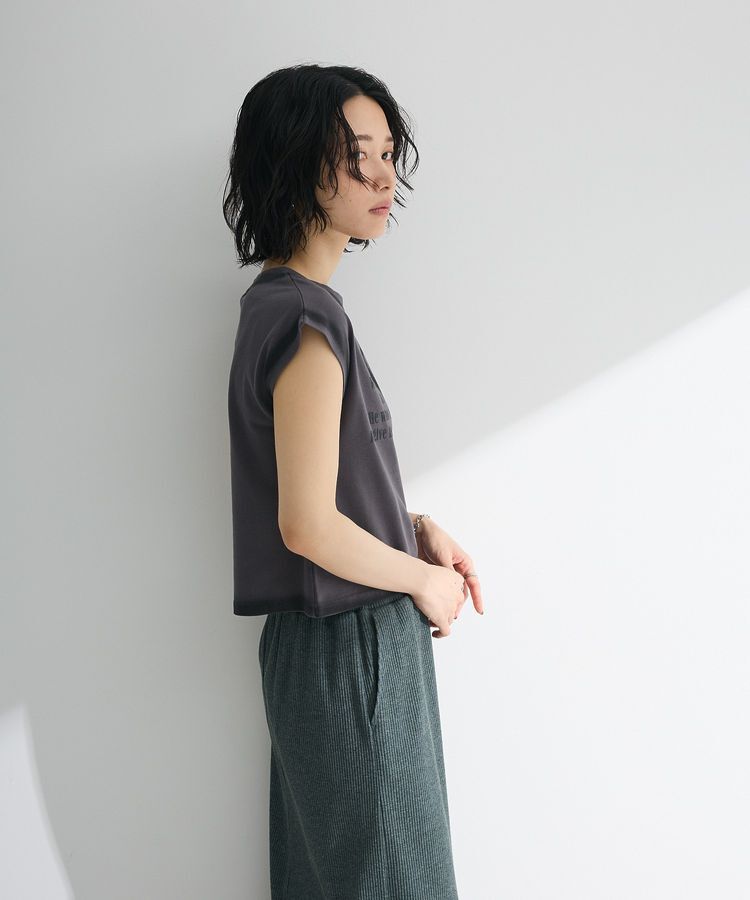 Green Parks「・swing by ハートロゴフレンチTEE」|Tシャツ・カットソー|