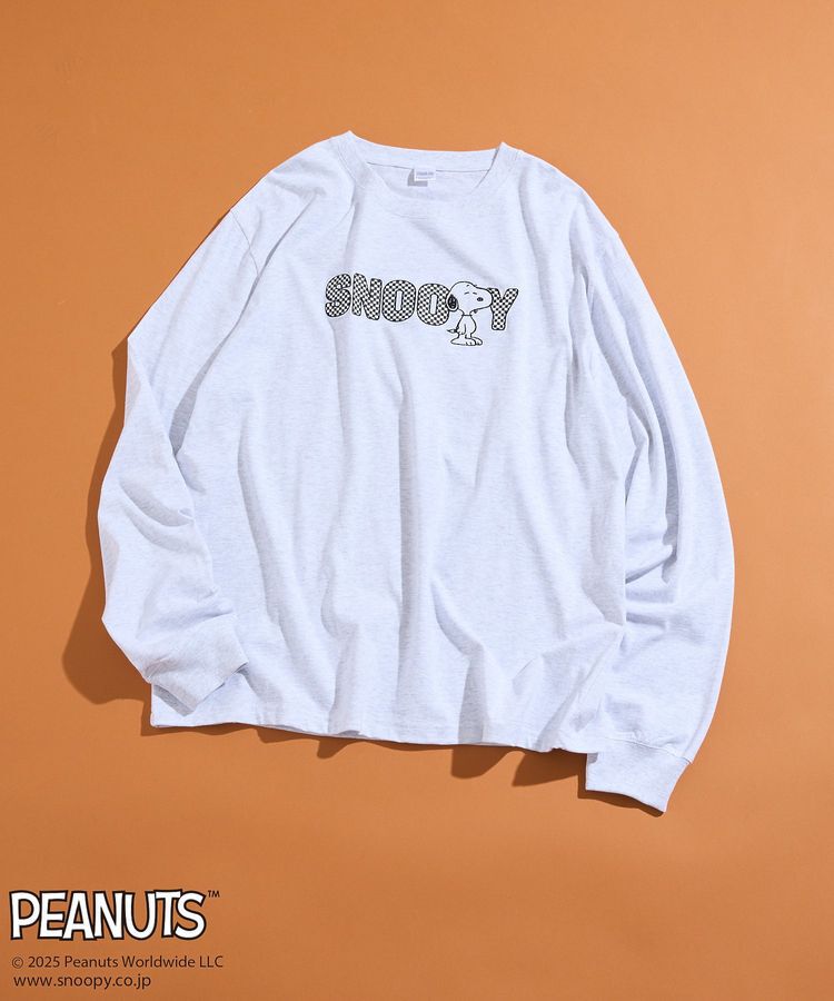 Green Parks「■PEANUTS クロスステッチロンTEE」|Tシャツ・カットソー|