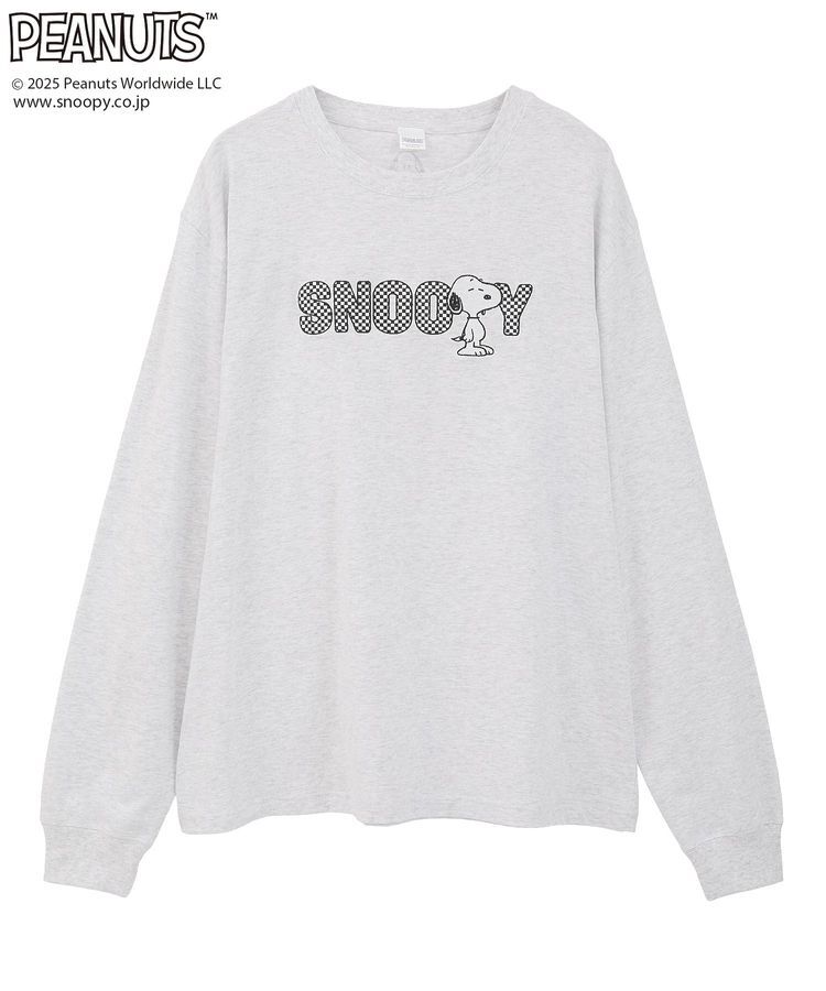 Green Parks「■PEANUTS クロスステッチロンTEE」|Tシャツ・カットソー|