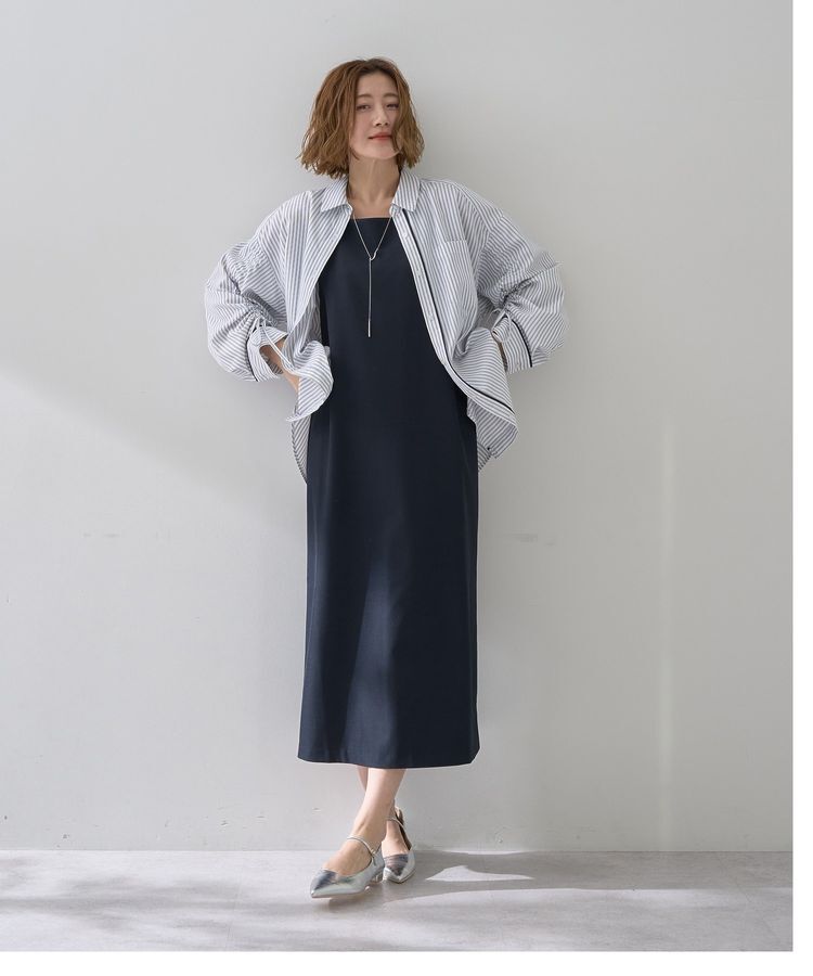 YECCA VECCA「イージーケアドロストシャツ」|シャツ・ブラウス|