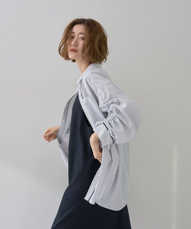 YECCA VECCA「イージーケアドロストシャツ」|シャツ・ブラウス|