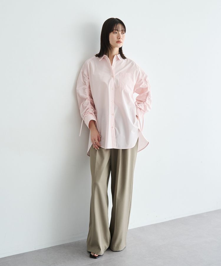 YECCA VECCA「イージーケアドロストシャツ」|シャツ・ブラウス|