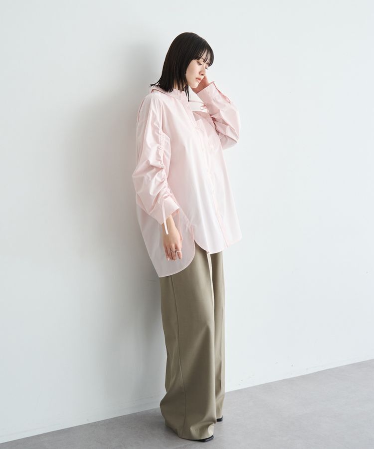 YECCA VECCA「イージーケアドロストシャツ」|シャツ・ブラウス|