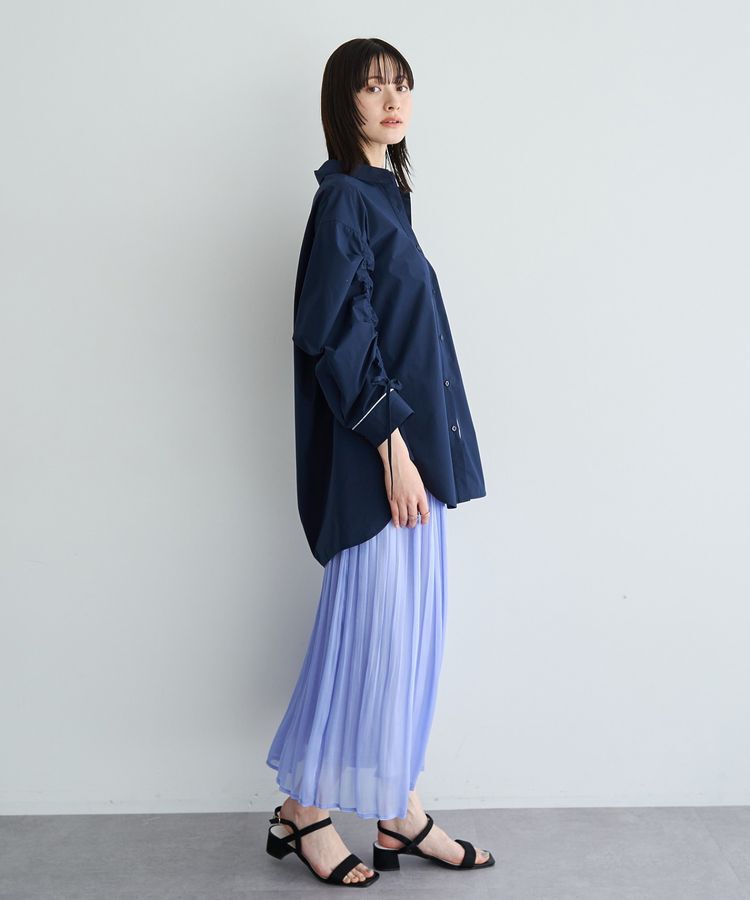 YECCA VECCA「イージーケアドロストシャツ」|シャツ・ブラウス|