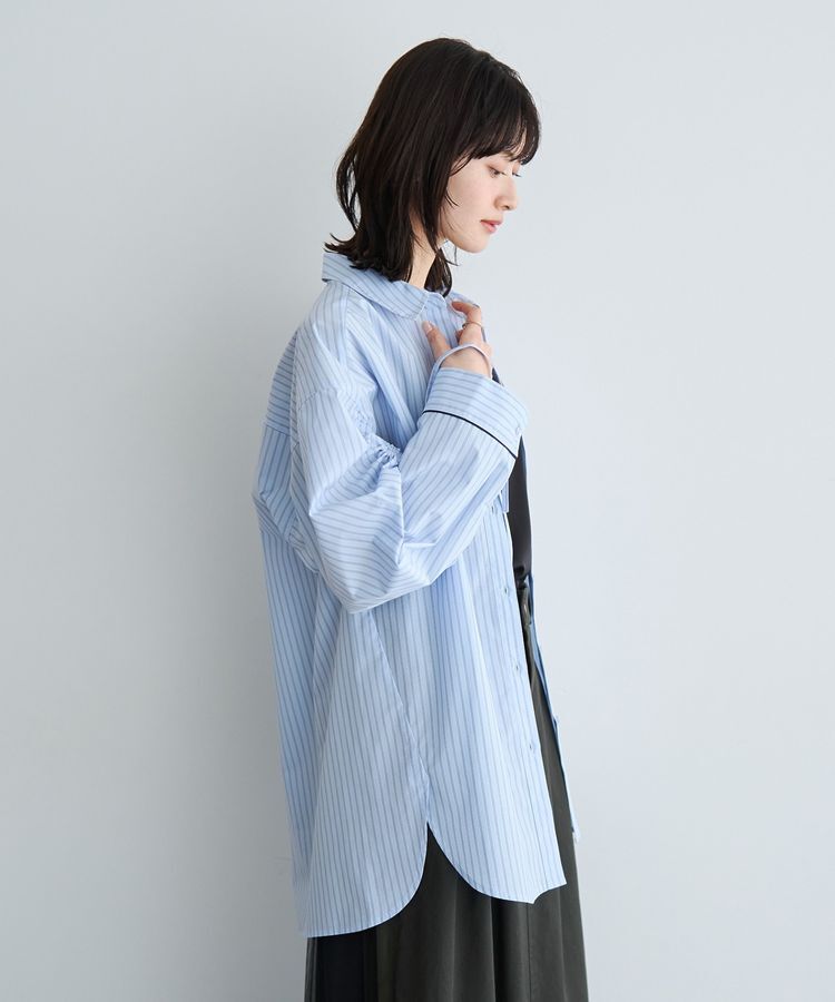 YECCA VECCA「イージーケアドロストシャツ」|シャツ・ブラウス|