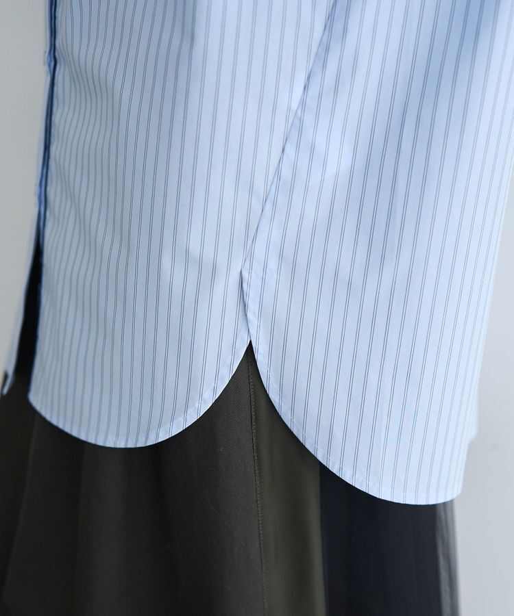 YECCA VECCA「イージーケアドロストシャツ」|シャツ・ブラウス|