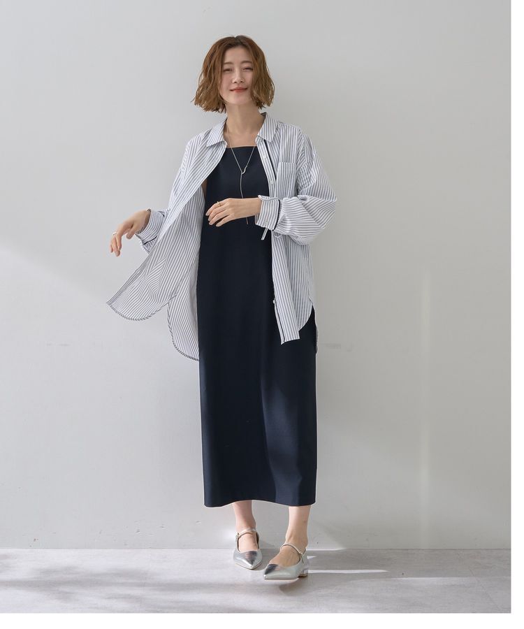 YECCA VECCA「イージーケアドロストシャツ」|シャツ・ブラウス|