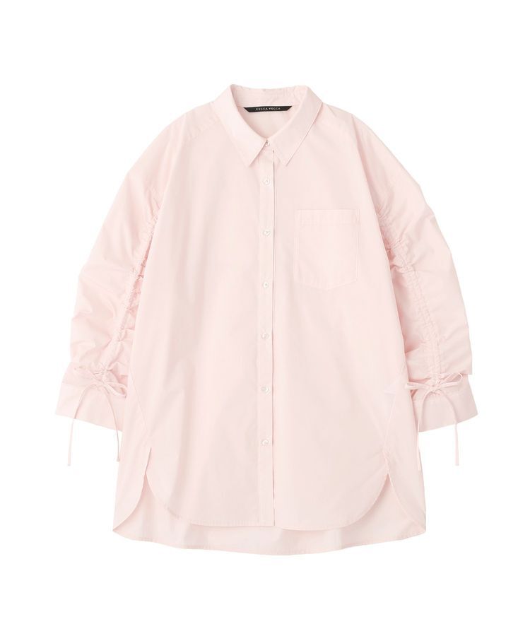 YECCA VECCA「イージーケアドロストシャツ」|シャツ・ブラウス|