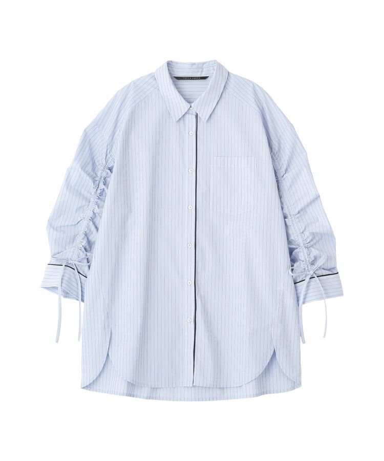 YECCA VECCA「イージーケアドロストシャツ」|シャツ・ブラウス|